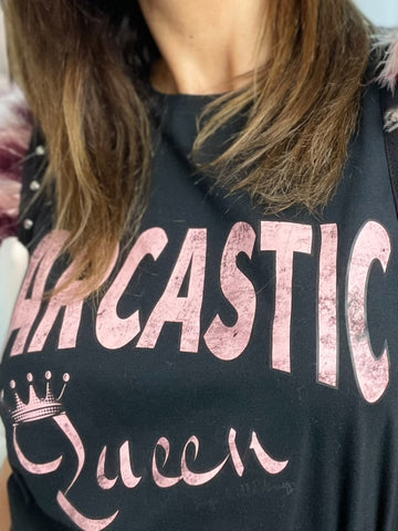 CAMISETA SARCASTIC QUEEN