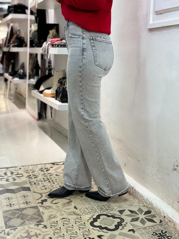 PANTALON CHISPITA GRIS