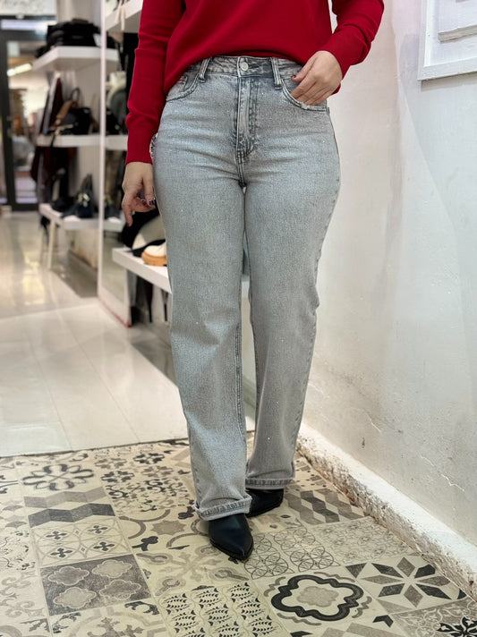 PANTALON CHISPITA GRIS