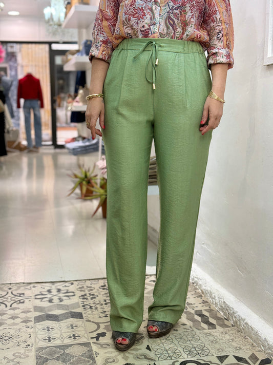 PANTALON OLGA VERDE