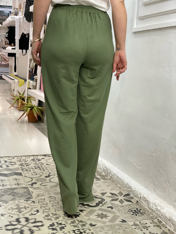 PANTALÓN FLUIDO CAROLA VERDE