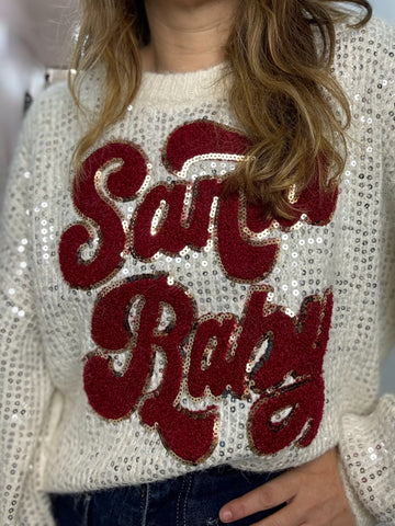 JERSEY SANTA BABY LENTEJUELAS