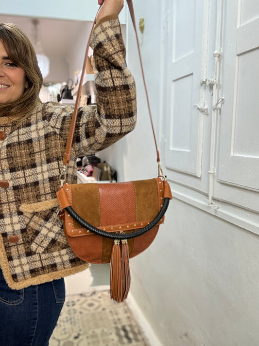 BOLSO FRANCESCA MARRON