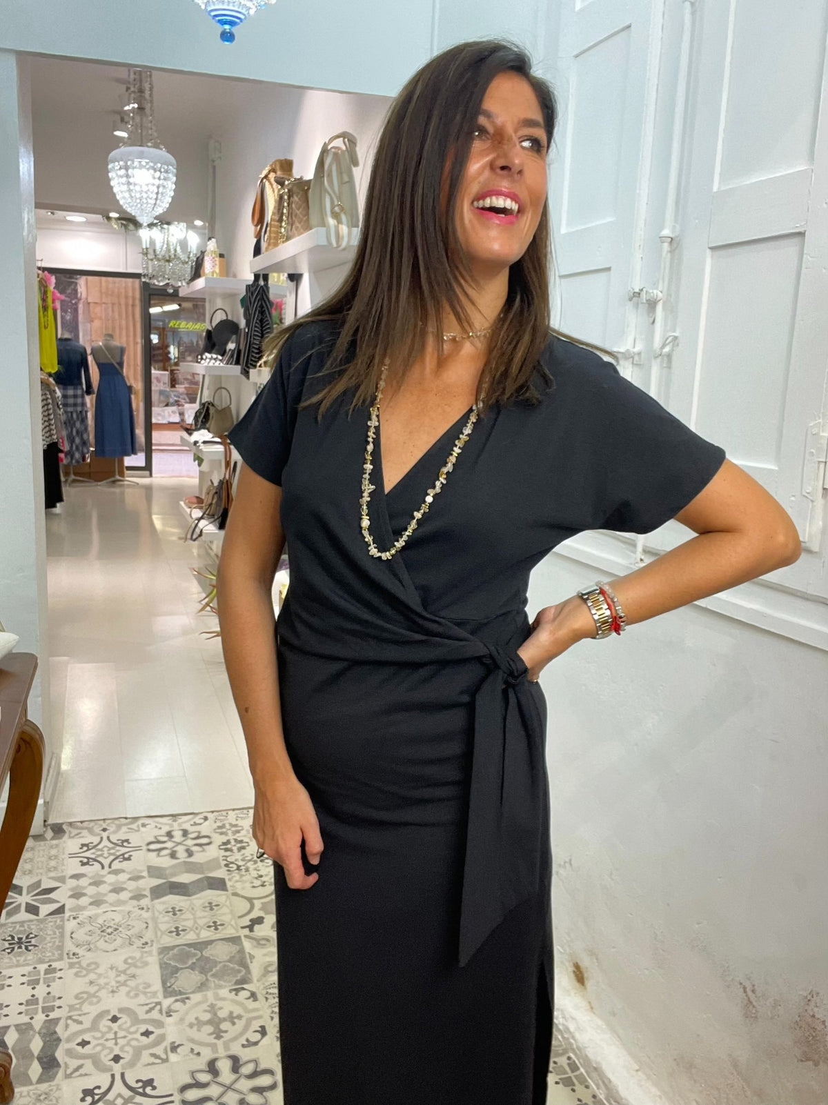 VESTIDO FELIPA NEGRO