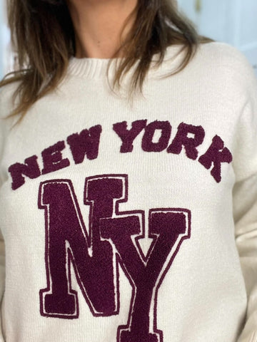 JERSEY NEW YORK BLANCO