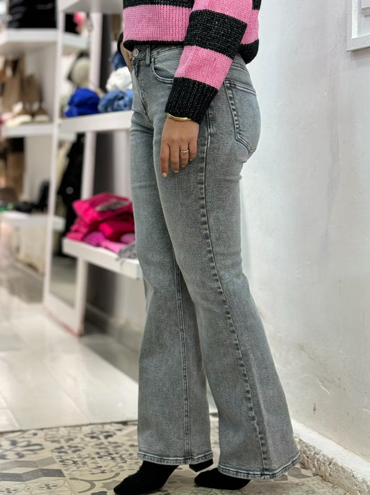 PANTALÓN ELLAS GRIS LAVADO