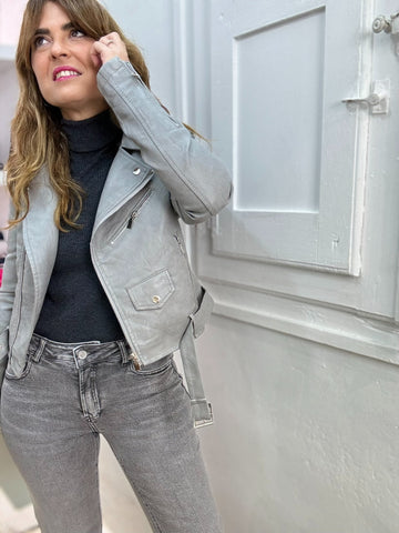 BIKER ELLAS GRIS