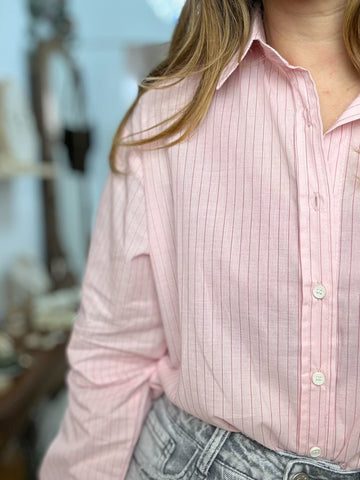 CAMISA ROSA RAYA DIPLOMÁTICA